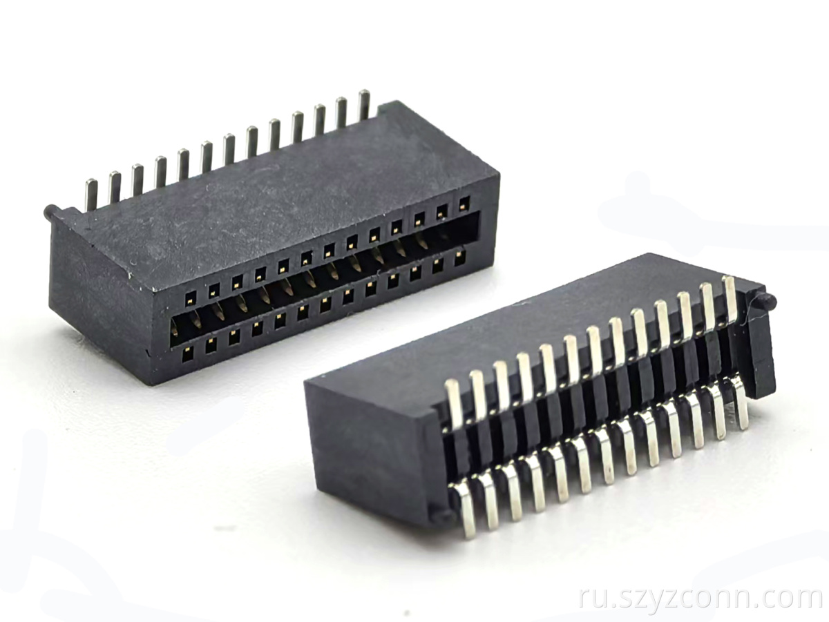 MINI PCI 26P Прямой разъем SMT H7,8 мм MINI PCI 26P Straight SMT Connector H7.8mm